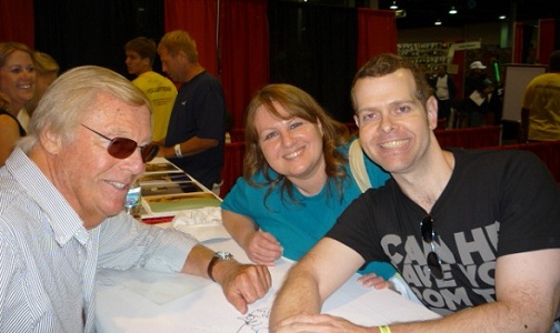 Adam West, Linda & Greg -- Photo credit: Count Gregula